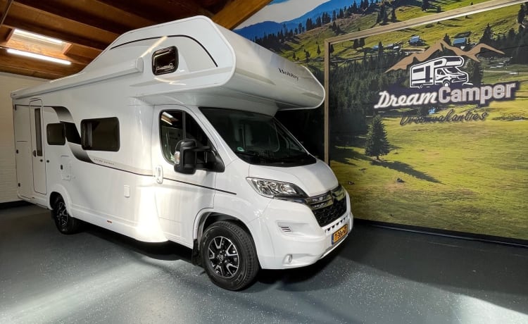 6p Hobby alcove uit 2022 Prachtige Camper!