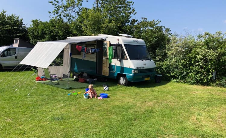 Camper Sjors – Retro 4p Fiat family camper from 1992