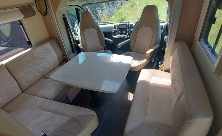 2 Berth quality German coach-built motorhome