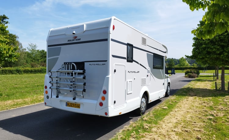 Nieuwe en luxe 2023 Reg, Roller Team Autoroller 707 automatische camper