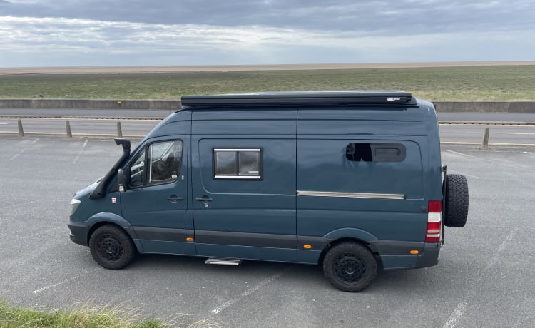 Skippy – Mercedes-Benz Sprinter Bus mit 4 Schlafplätzen aus dem Jahr 2015