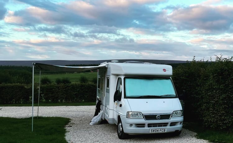 Betty – Fully Equiped 4 berth Fiat Motorhome