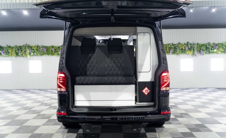 Black VW – 4 berth Volkswagen campervan from 2023