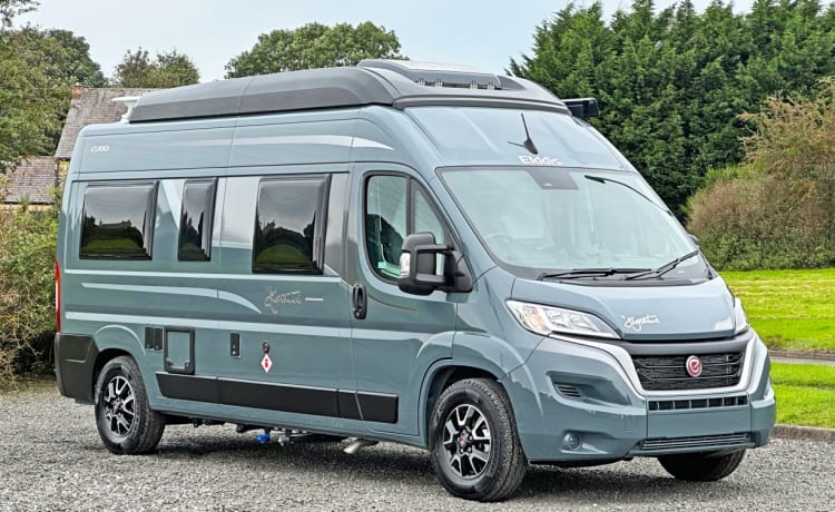 Betty George – Elddis 4-Bett-Campervan mit Automatik, 2024