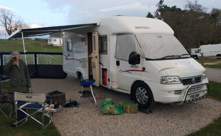 Rapido camper Stafford 2 geboorte Festivalvriendelijk 