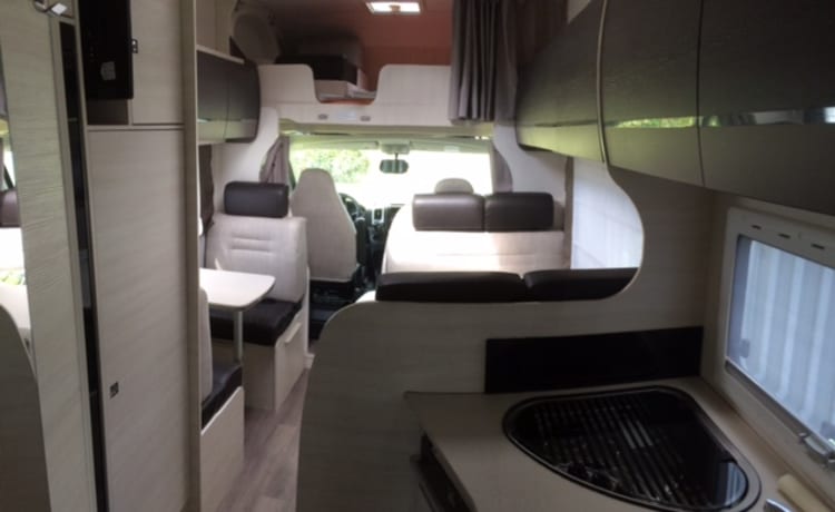 Un mobil home meublé et cosy pour toute la famille