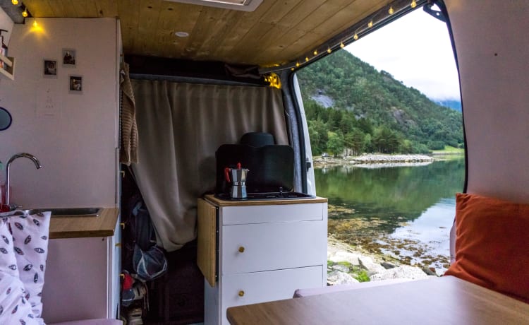 Vanneke – Veelzijdige camperbus met groot bed