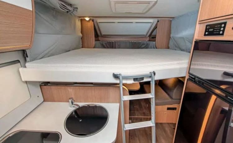 Carado T447 from 2021, is a spacious, fully equipped and luxurious motorhome