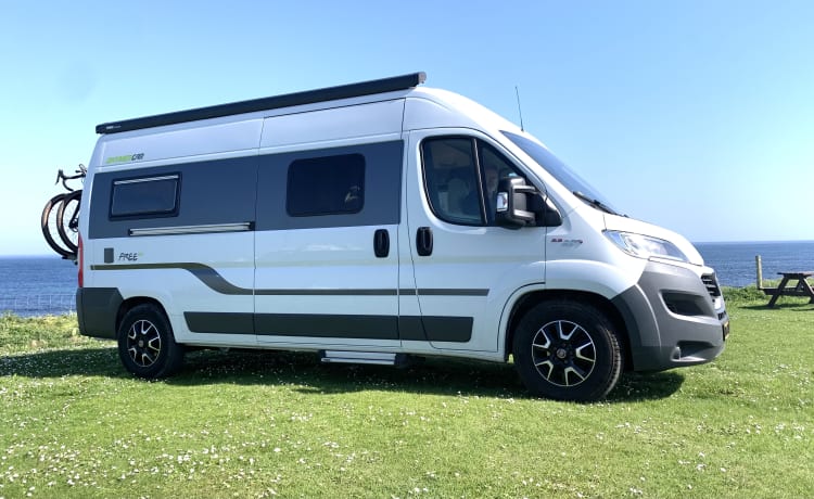 Freedom – Hymer Wohnmobilbus Free 600 Baujahr 2018