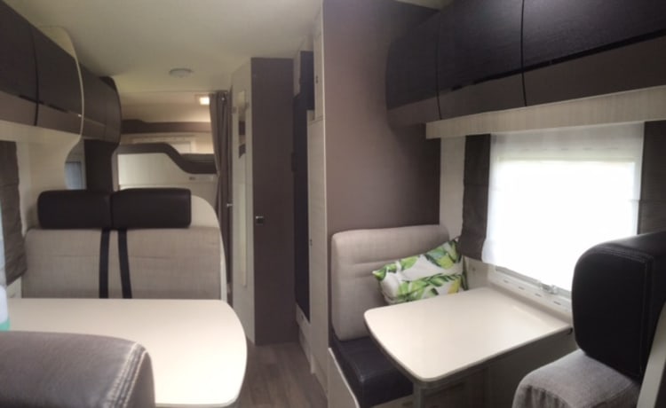 Un mobil home meublé et cosy pour toute la famille