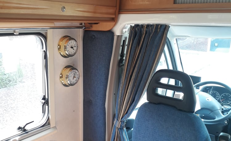 Leuke compacte camper voor mooie reizen.