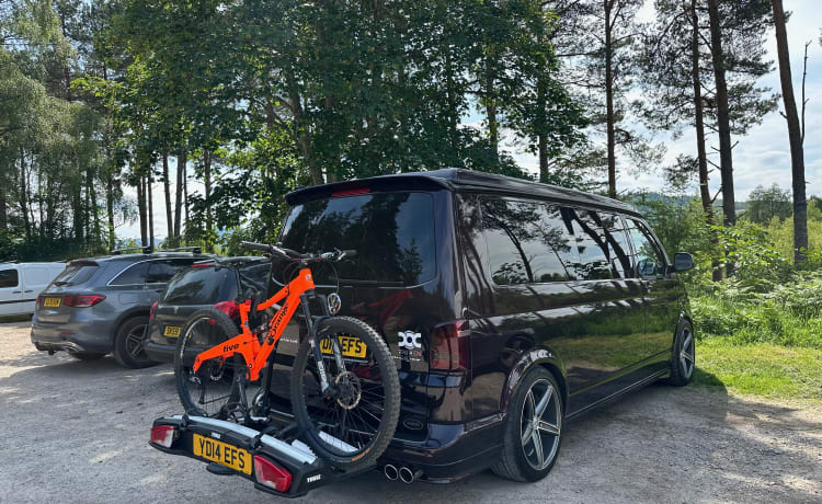 Barry – 4-persoons Volkswagen campervan uit 2014