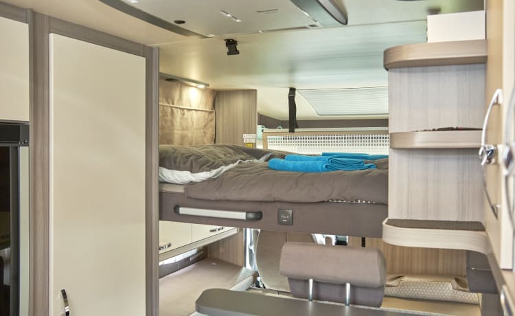 Camper von Kemper – Neues Hobby Wohnmobil 4 Personen - Ideal für Familien