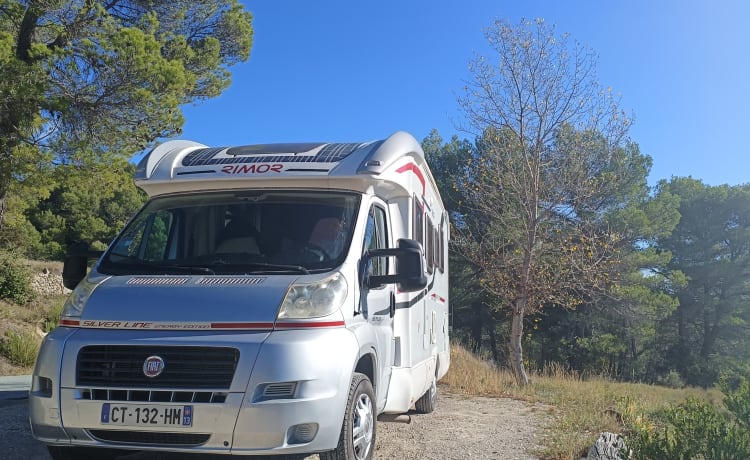 Linea d'argento per camper