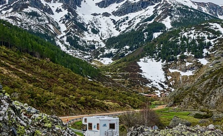 Climatisation confortable Fiat Ducato et porte-vélos