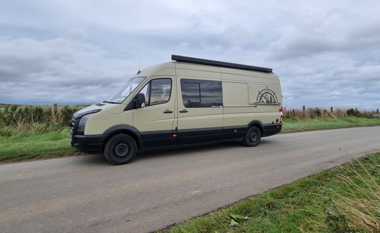 Sprafty – Unique, one off 4 berth family adventure van