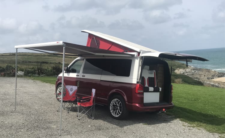 Ruby  – 4 berth Volkswagen campervan from 2012