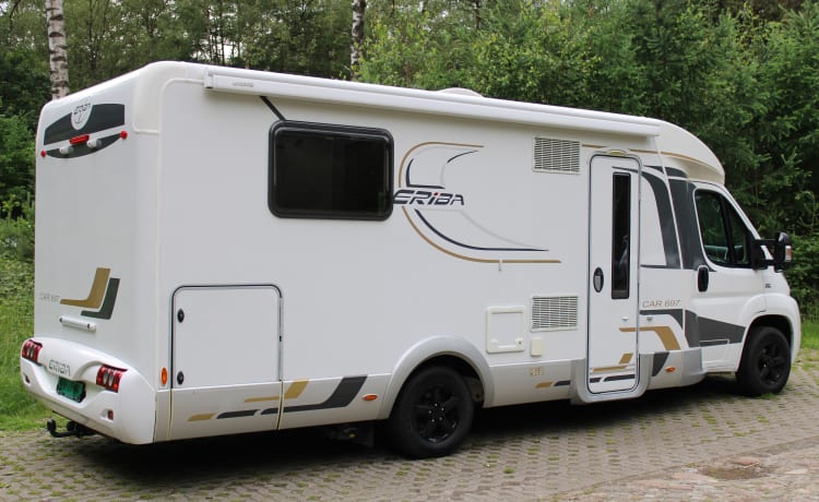 2p Hymer intégré à partir de 2013