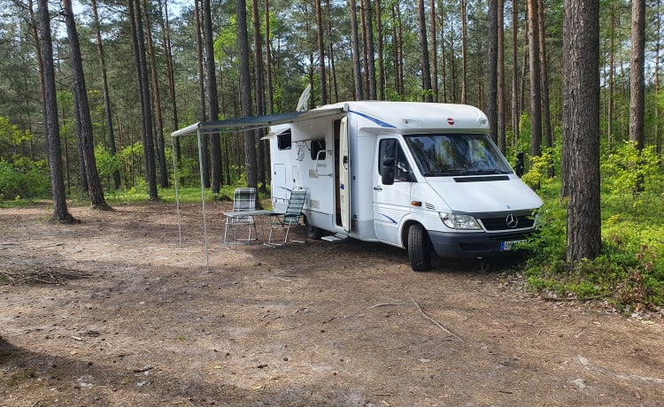 Sprinter – Mercedes Sprinter 160 pk Bürstner