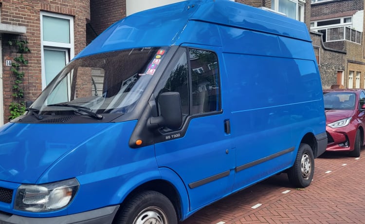 De Blauwe droom – Ford Transit, der blaue Traum