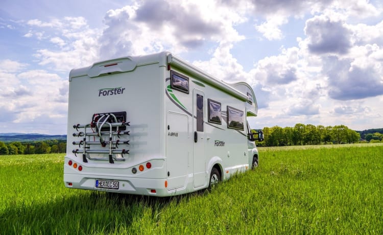 enjoycamper4 – FORSTER A699 DB ALKOVEN 6 PERSONEN IDEAL FÜR FAMILIEN