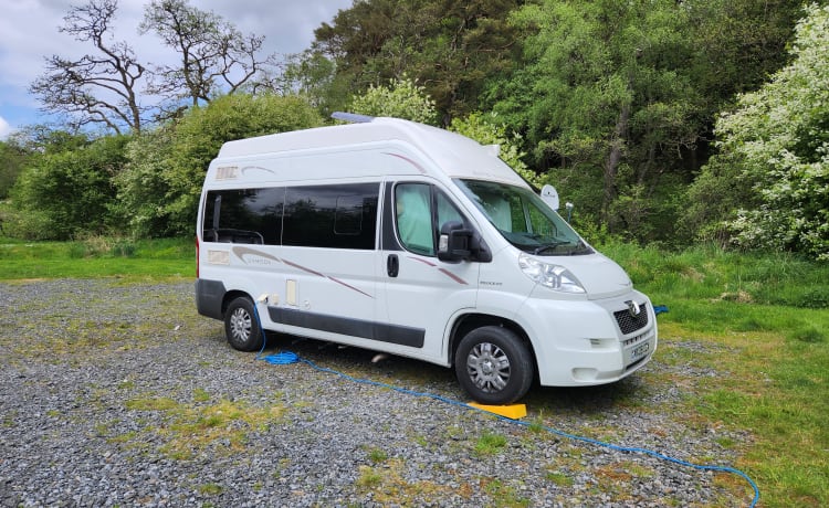 Bertha – Kompaktes Wohnmobil mit 2 Schlafplätzen – Auto-Sleepers Symbol 2008