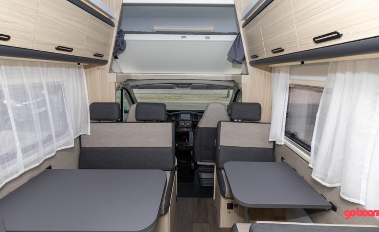 Spacious new family camper