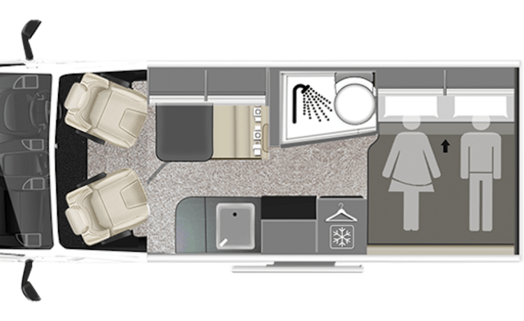 Boris – Luxury Modern 4 Berth Roller Team Campervan 2023