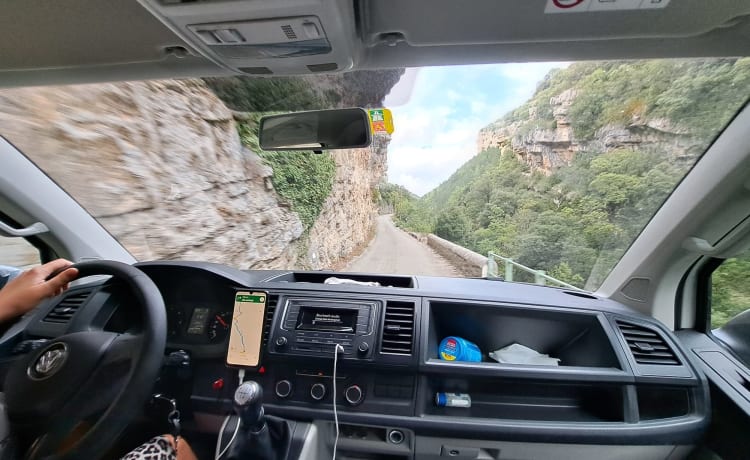 Dolomiti – 4er Volkswagen Bus aus dem Jahr 2017