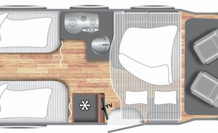 6 LMC T712 – LMC Wohnmobil T712 4 Personen