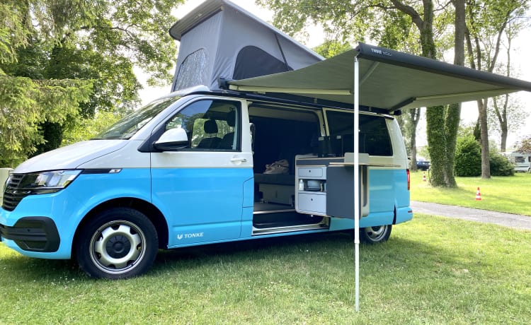 Der beste und schönste VW-Camper Tonke XL (2021) in den Niederlanden