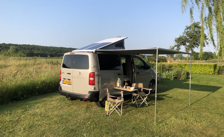 2p Peugeot campervan from 2017