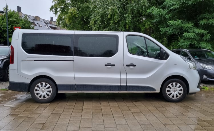 Sientje – 2p Renault campervan uit 2016