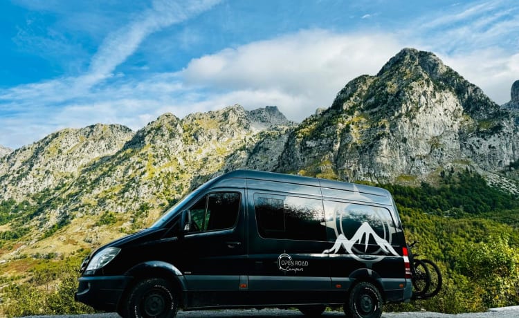 Mercedes Open Road adventure –   MERCEDES automatique ADVENTURE BUS CAMPER LIT EXTRA LONG 165hp 