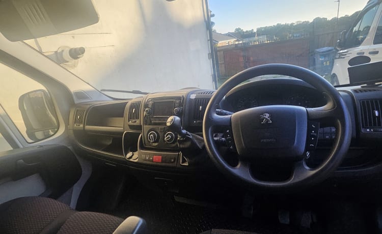 Carmella – 3-persoons Peugeot bus uit 2015