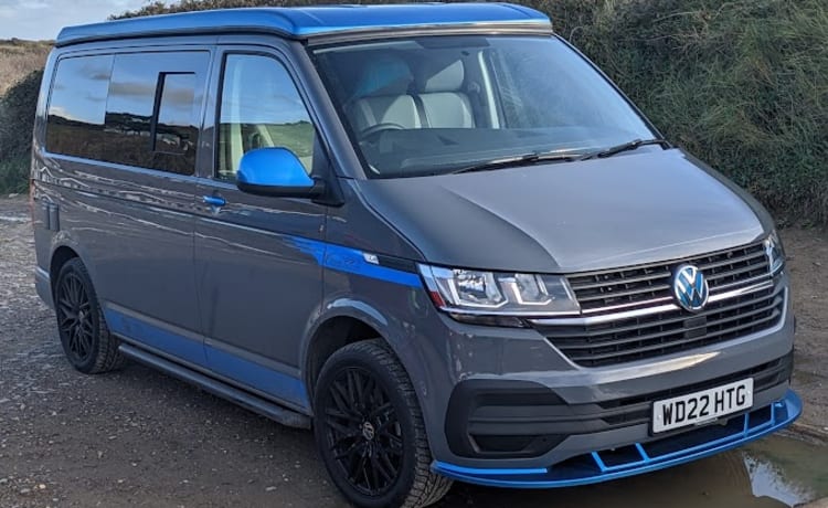 4 persoons Volkswagen bus vanaf 2022