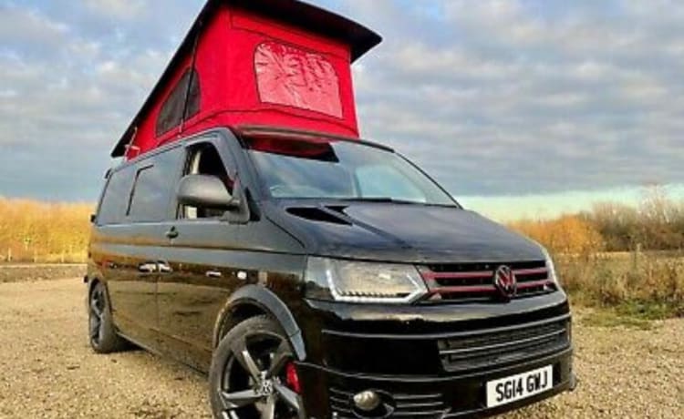 Wee devil – 4 berth Volkswagen campervan from 2014