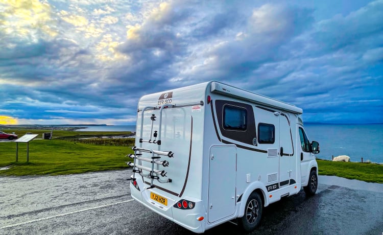 Joey – Luxe 2-persoons camper 2021