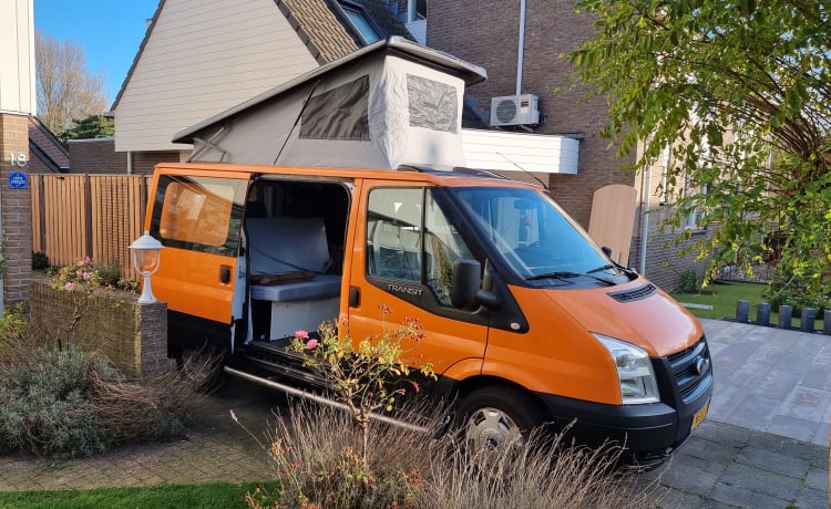 4p Ford campervan uit 2009