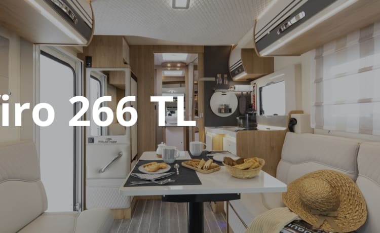Rollerteam zefiro 266TL – Bellissima nuova casa mobile/camper con tutto il necessario! Animali domestici trattabili!