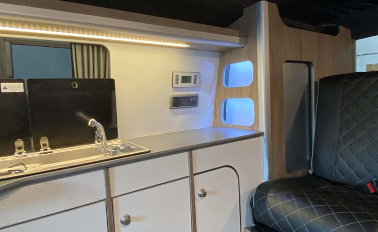 4 berth Volkswagen campervan from 2022