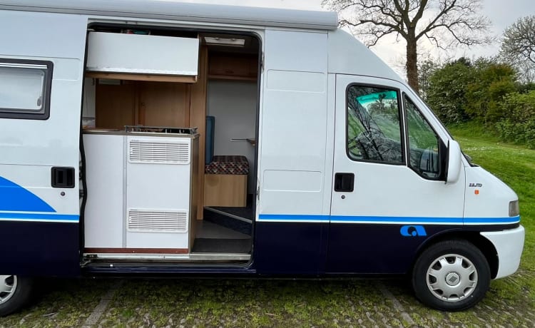 Amigo – Fiat buscamper voor 2 personen 