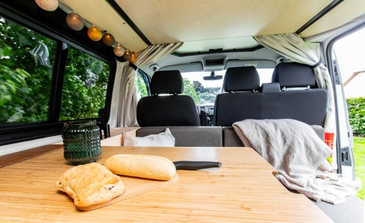 Ventje – Ventje Camper - Volkswagen Transporter T6 - 2018 - 3 pers - EURO 6