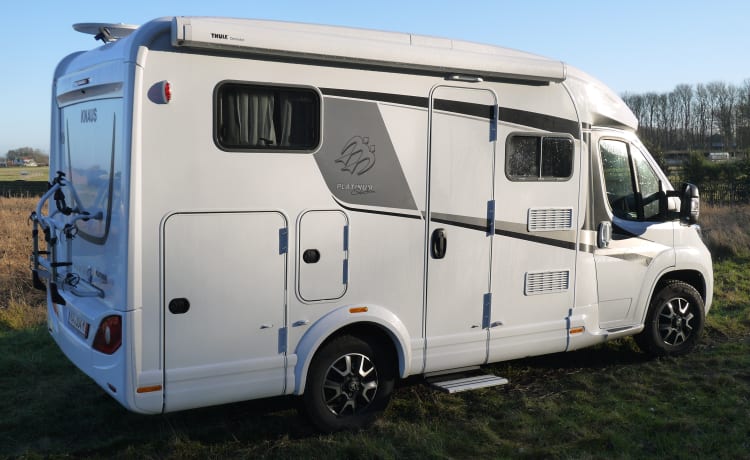 Camper Knaus moderno, confortevole e compatto del 2019