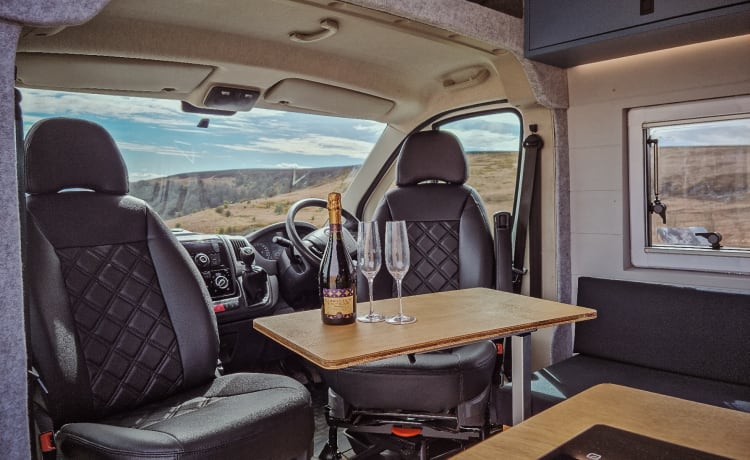 Debbie – Modern Luxury Camper - Perfect for Winter Camping Trips