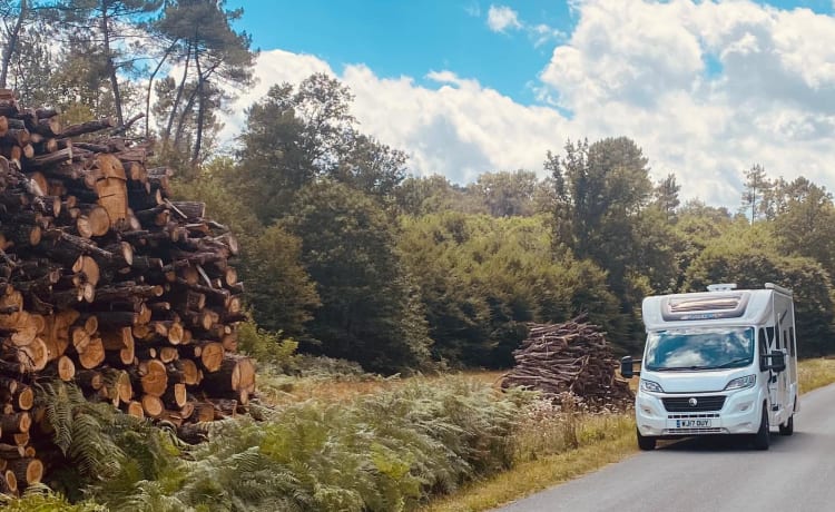 Bertha – Swift-Wohnmobil mit 6 Schlafplätzen