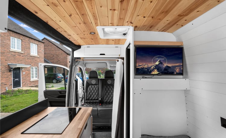 Orca – 3-persoons Volkswagen bus uit 2018