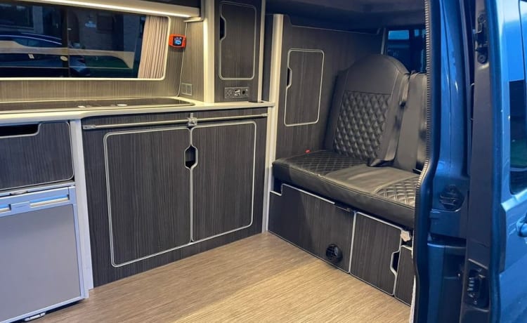 4 berth Volkswagen campervan from 2019