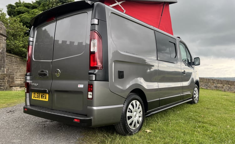 VIV – "Our Viv" Vauxhall Vivaro 4 Berth Camper van 2018