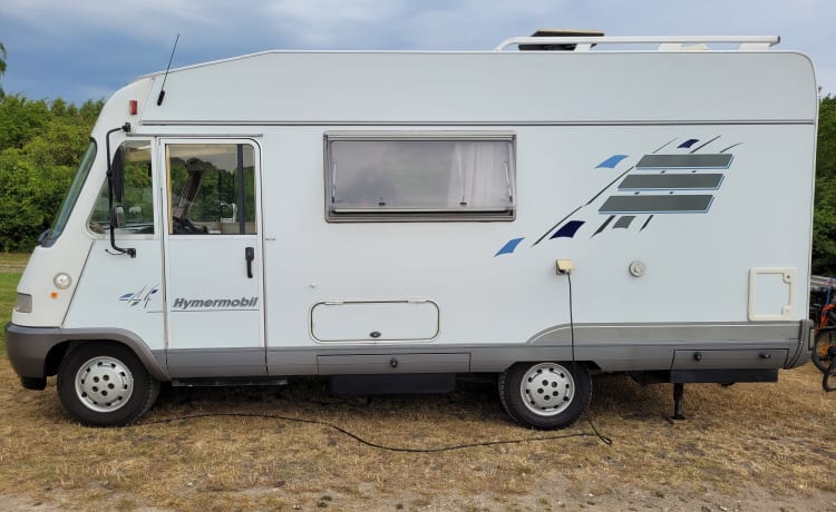 De Olifant – 6 persoons Hymer uit 2000